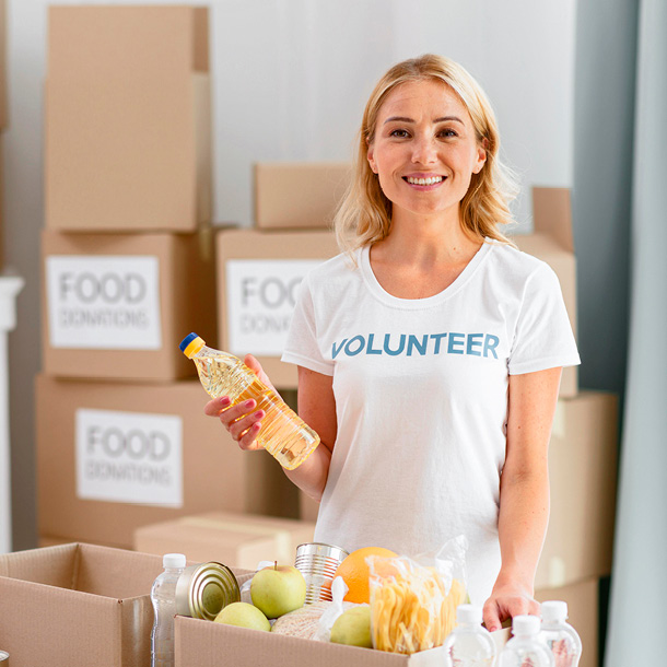 Volunteer at Food Bank