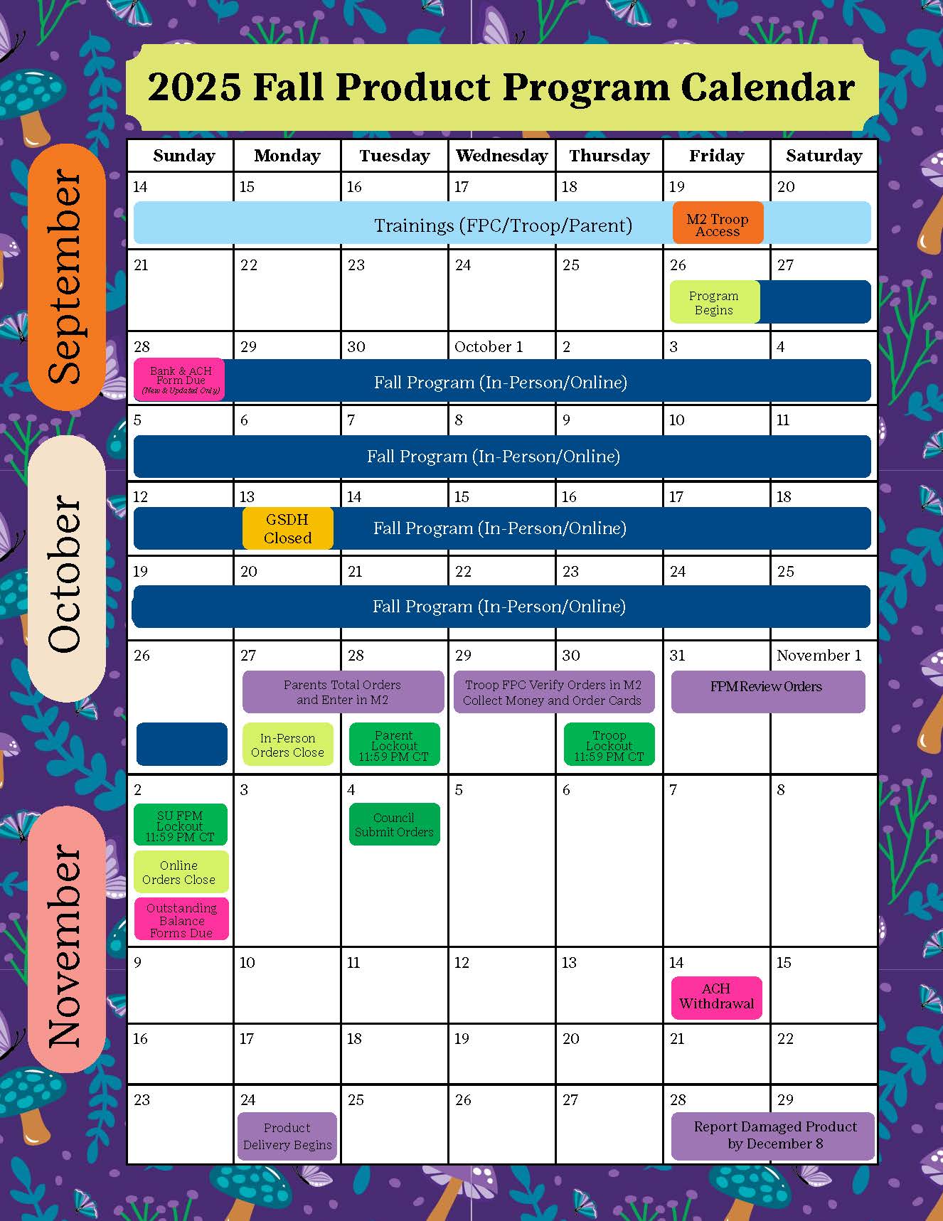 2025 Calendar