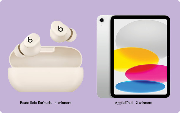 Early Registration Prizes