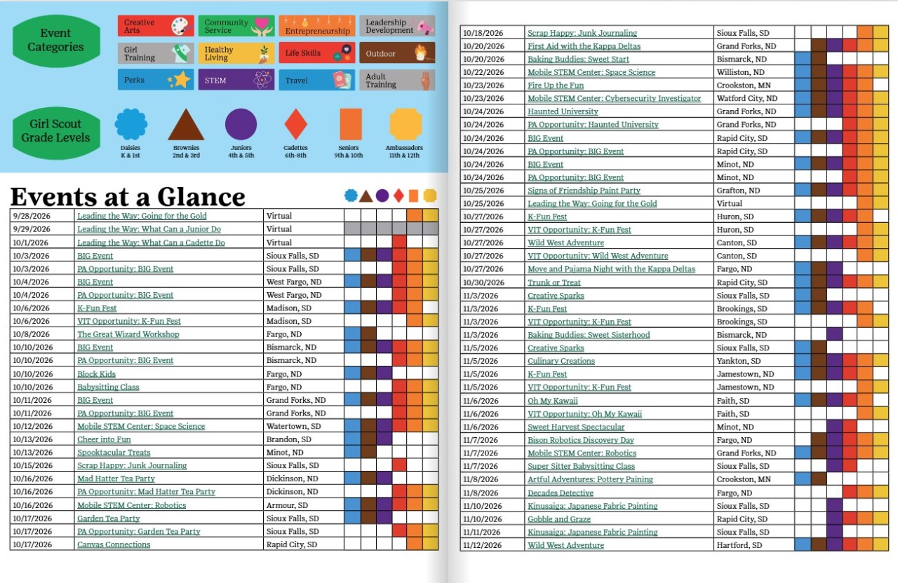 fall program guide