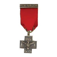 Bronze Cross Pin